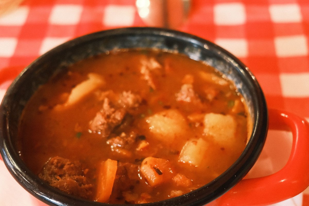 Classic Beef Stew ready to serve