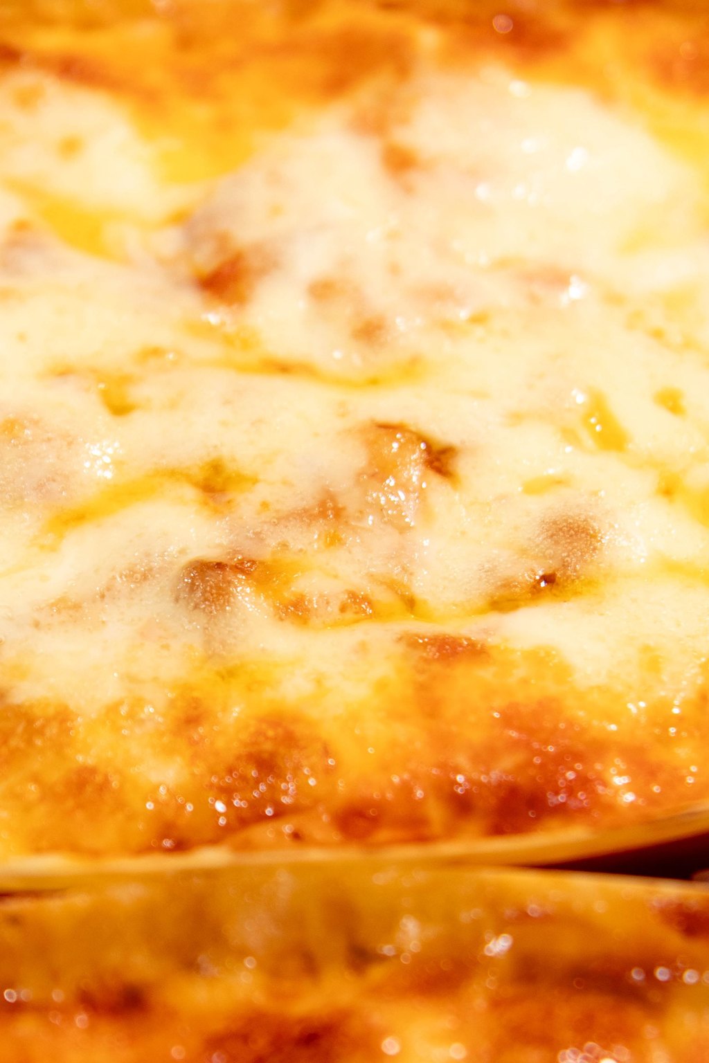 Close up of king ranch chicken casserole