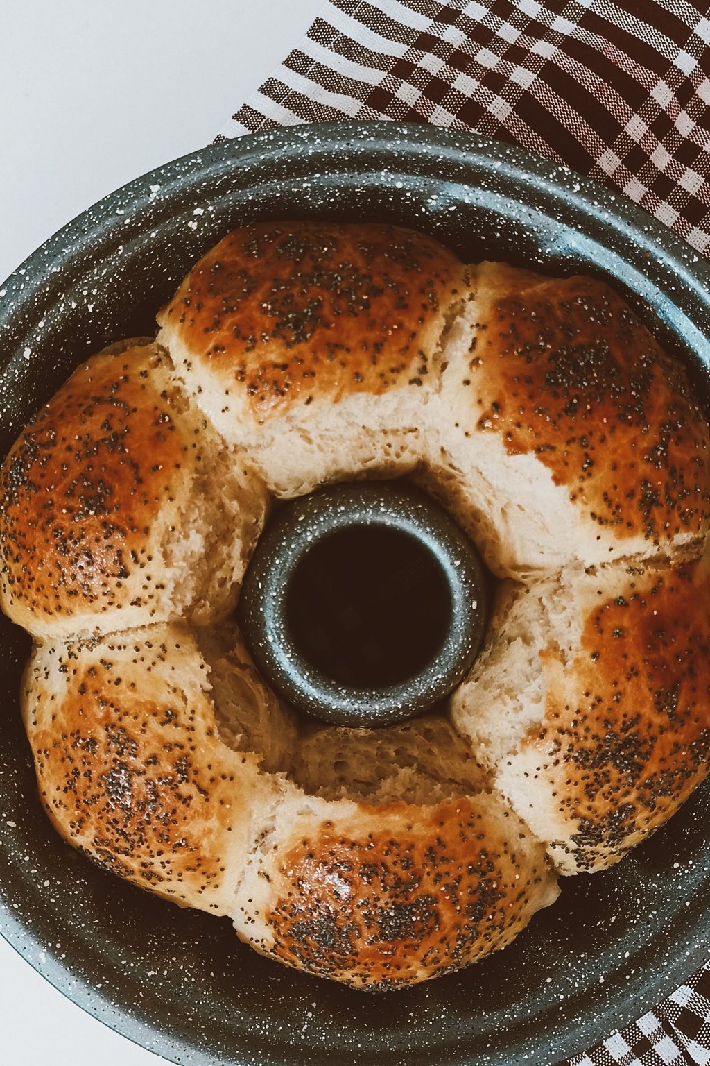 Close up of easy monkey bread
