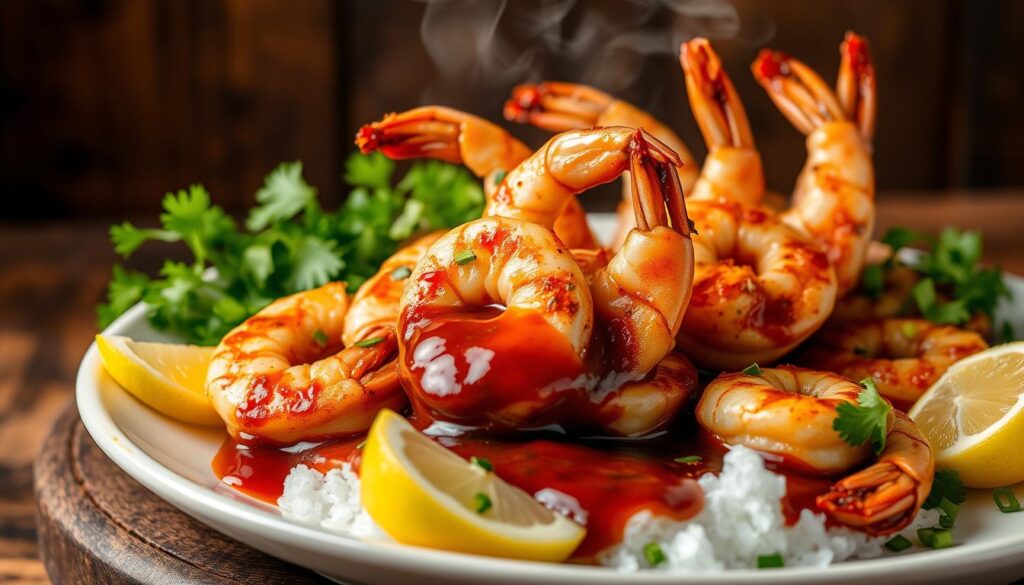 BBQ shrimp dips