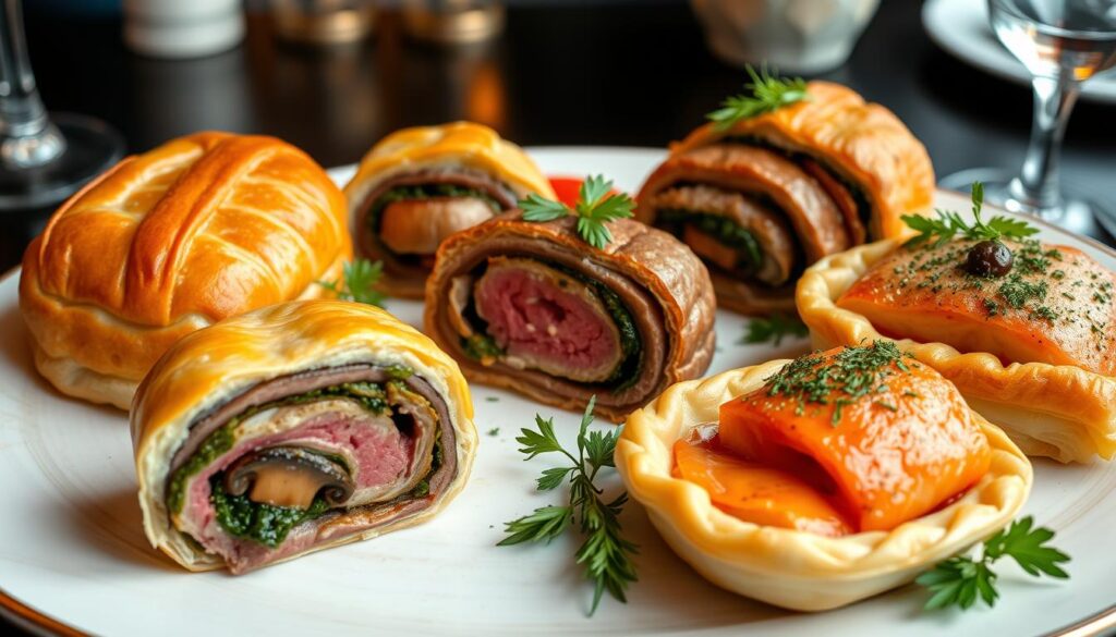 Beef Wellington variations