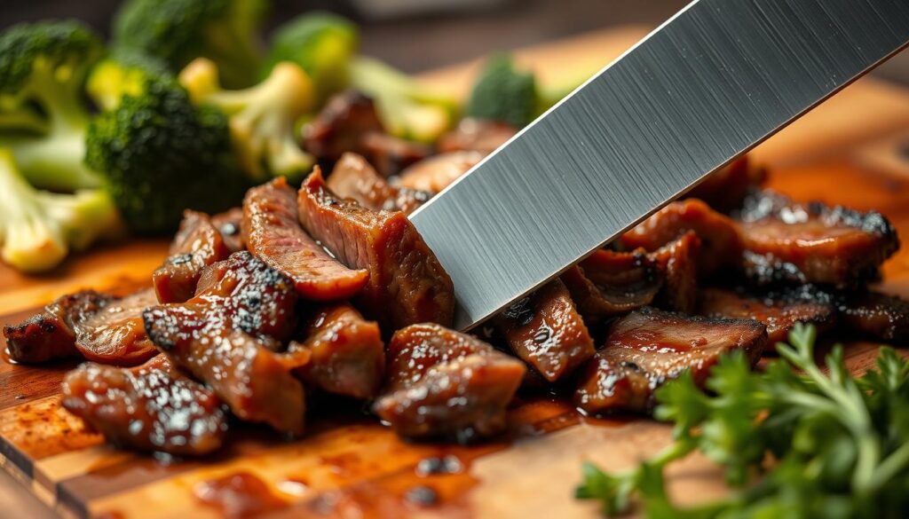 Beef slicing