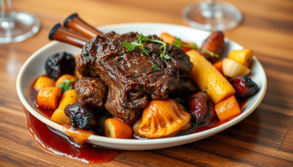 Braised short ribs