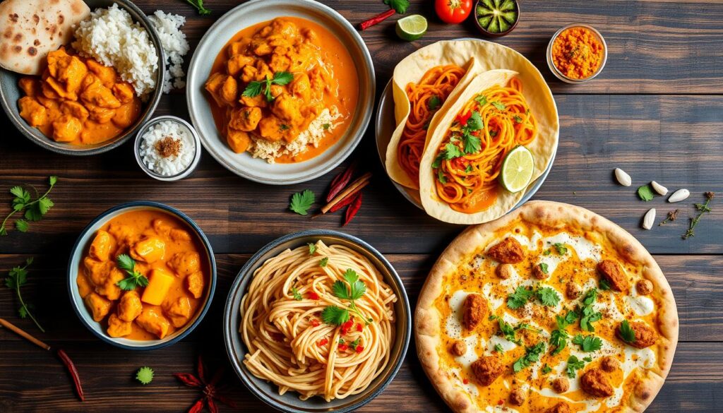 Butter chicken variations
