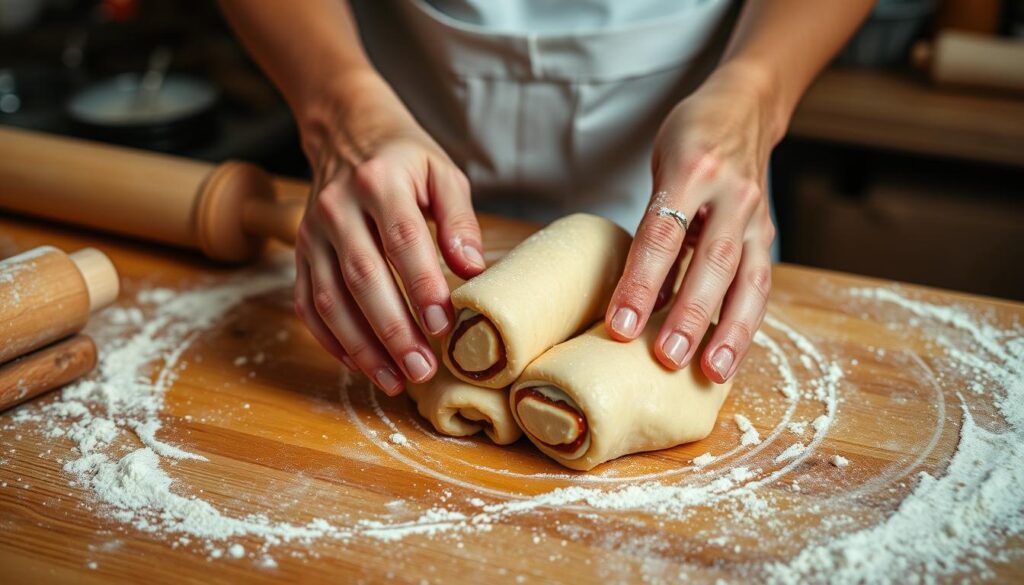 Cannoli shell preparation