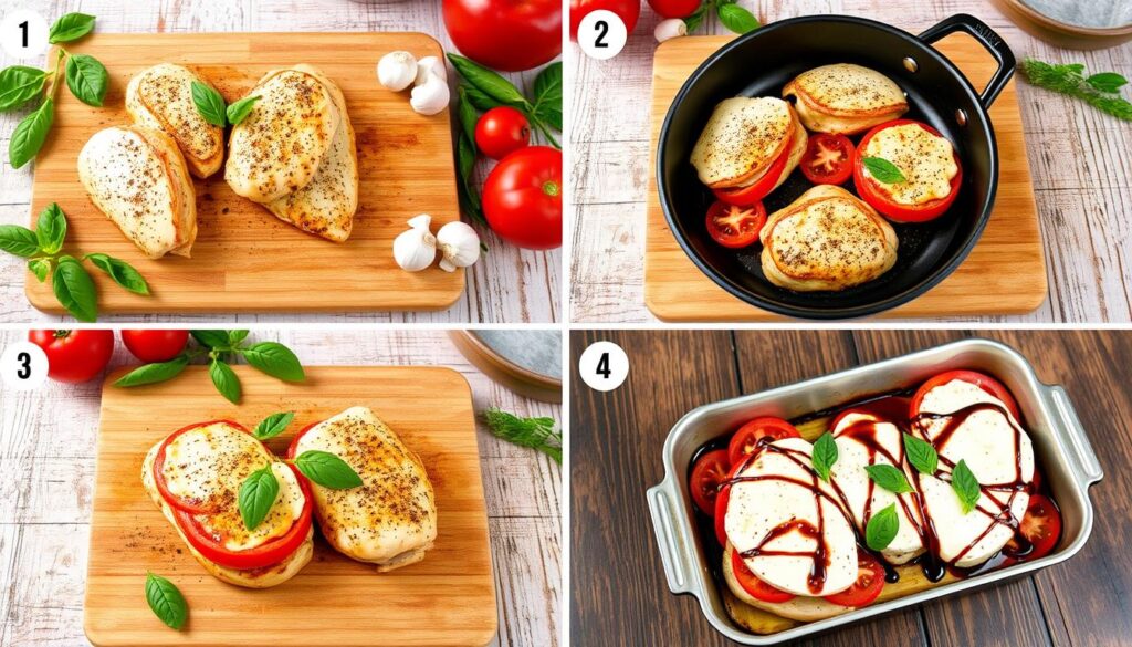 Caprese Chicken Instructions