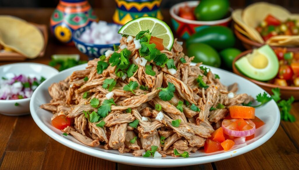 Carnitas dish