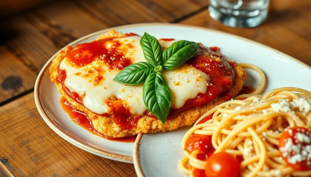 Cheese-Stuffed Chicken Parmesan