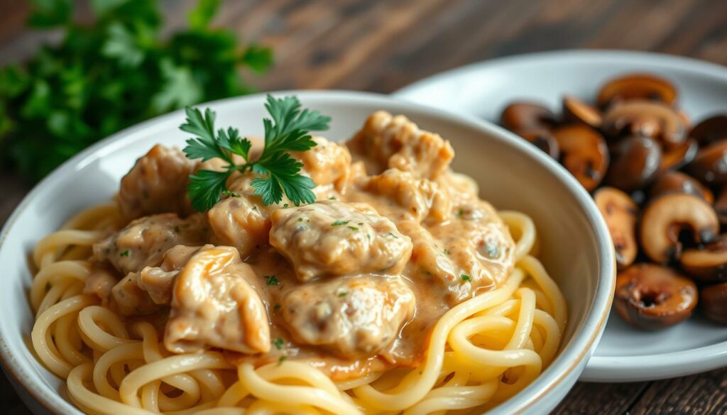 Chicken Stroganoff