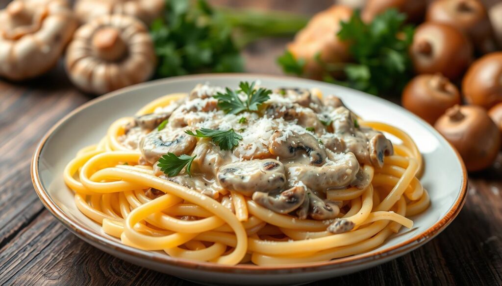 Creamy Porcini Mushroom Pasta Recipe