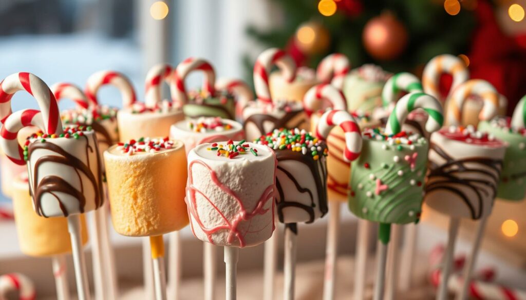Creative marshmallow variations with flavor pops