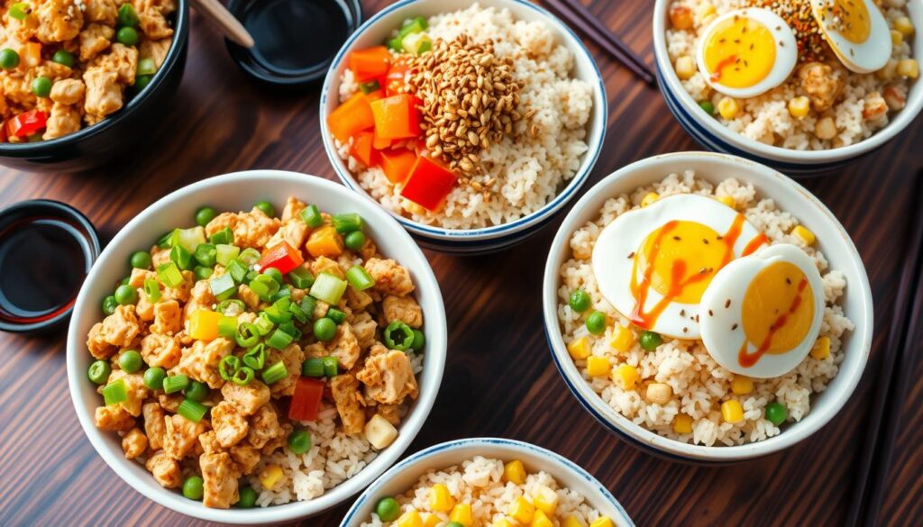 Customized fried rice