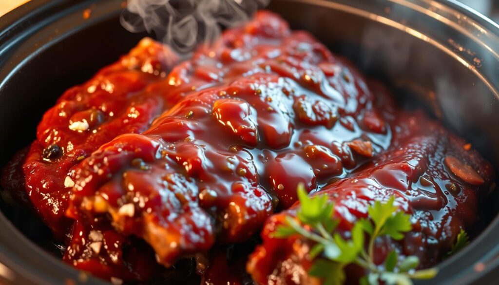 Easy Crockpot BBQ Ribs Recipe