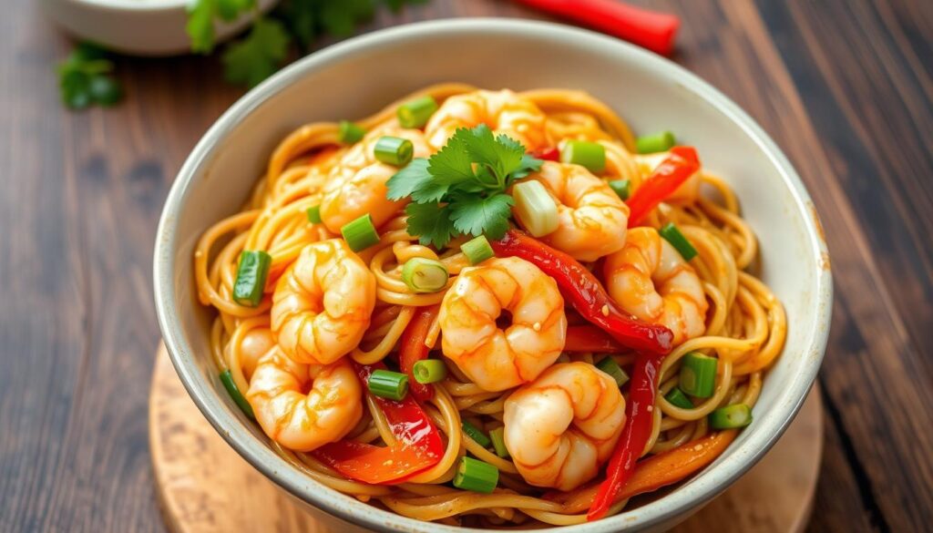 Easy Shrimp Chow Mein Recipe