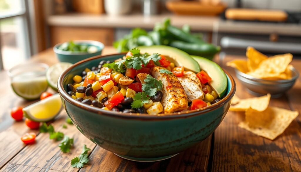 Easy Southwest Chicken Bowls Recipe