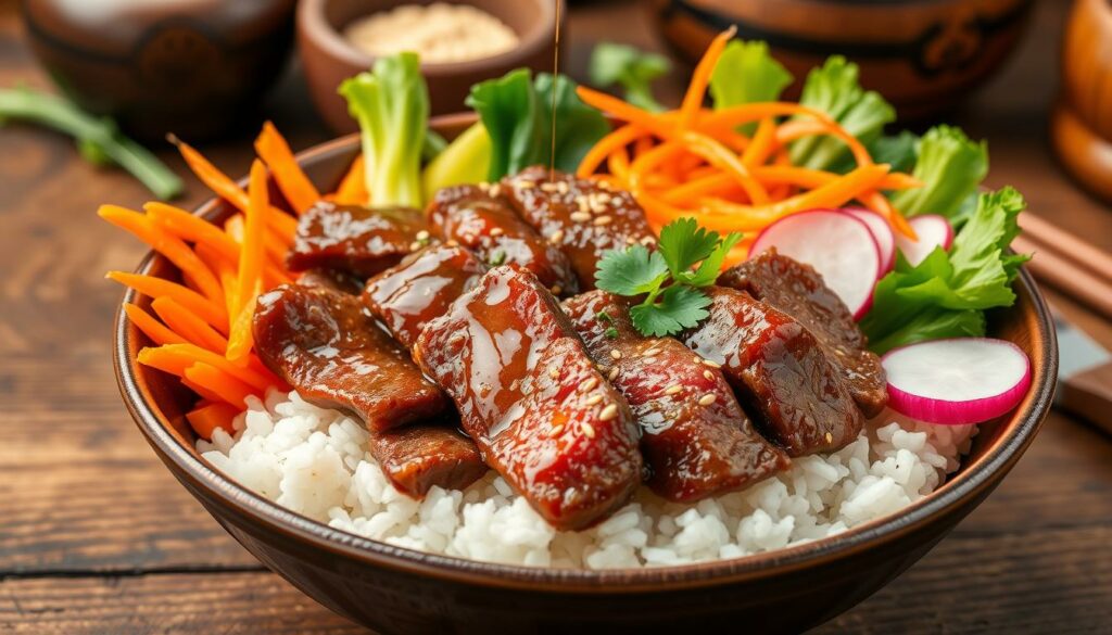 Flavors of Korean beef