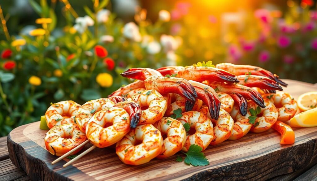 Grilled Shrimp Skewers