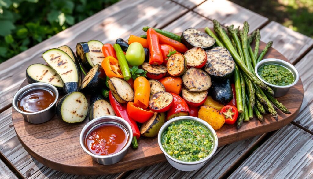 Grilled Veggie Sauces