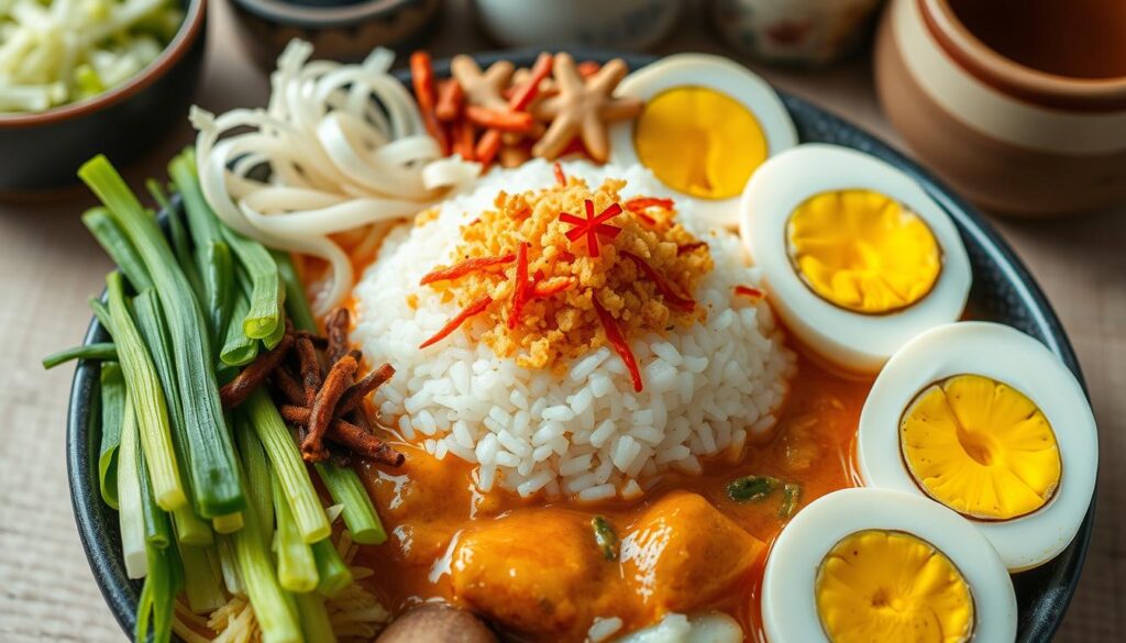 Japanese curry toppings