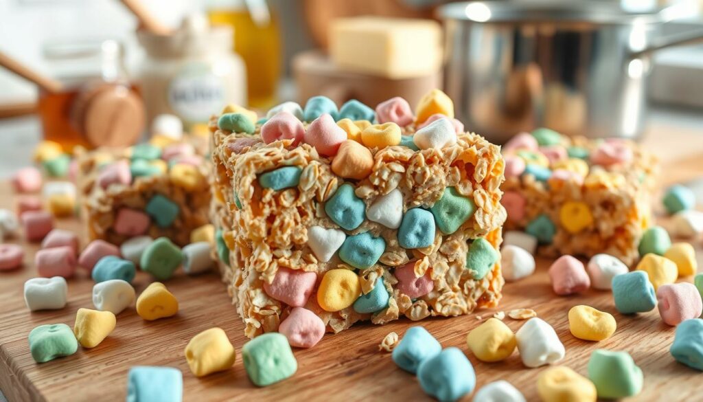 Lucky Charms Cereal Bars recipe