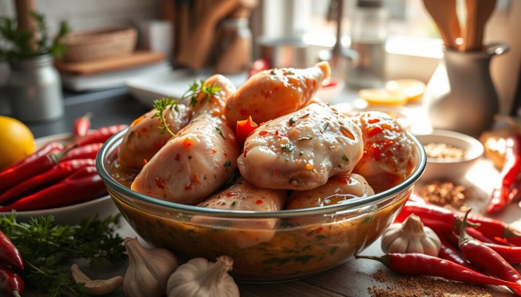 Marinating Chicken
