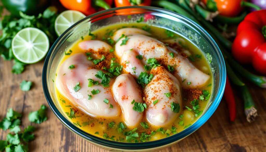 Mexican chicken marinade