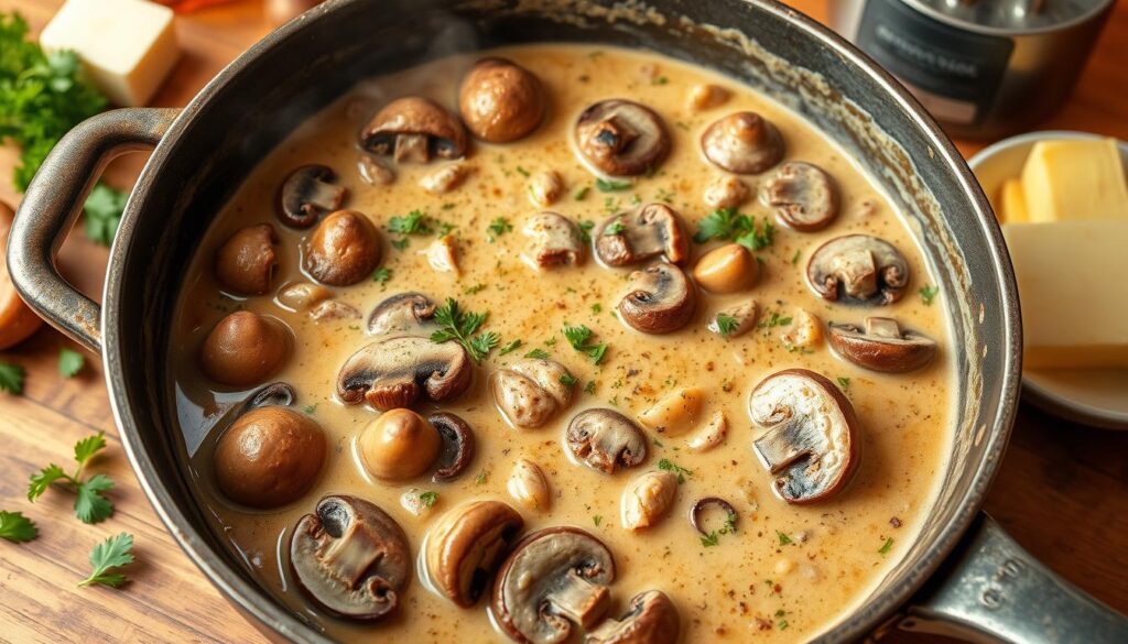 Mushroom Cream Sauce
