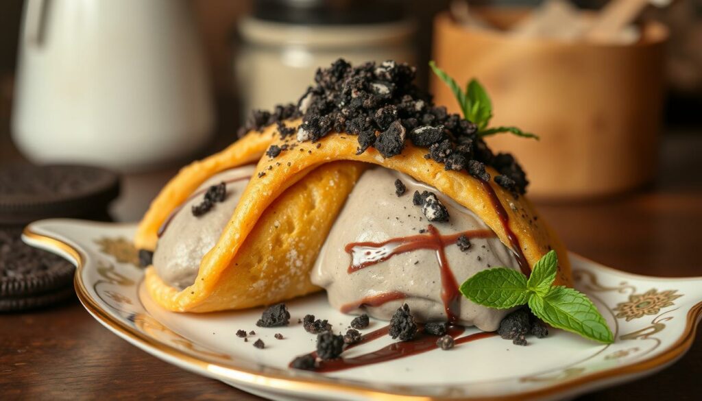 Oreo Cannoli