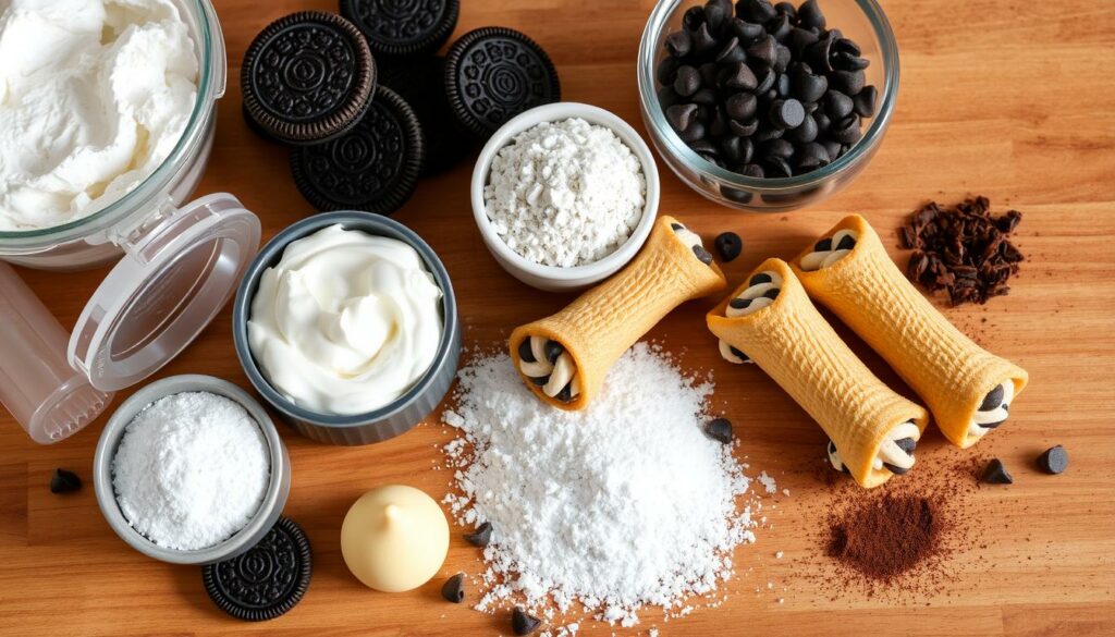 Oreo Cannoli ingredients