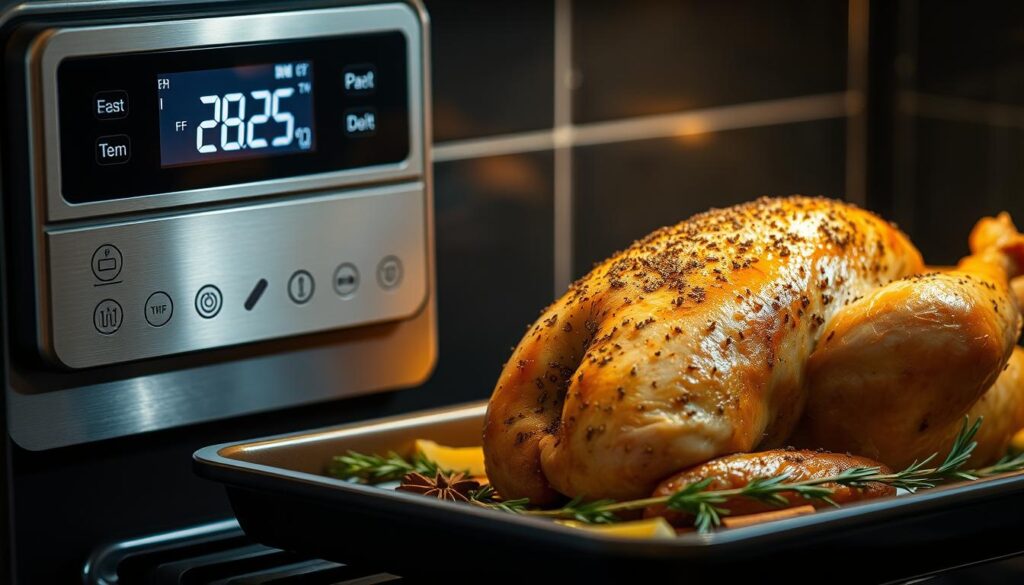 Oven temperature