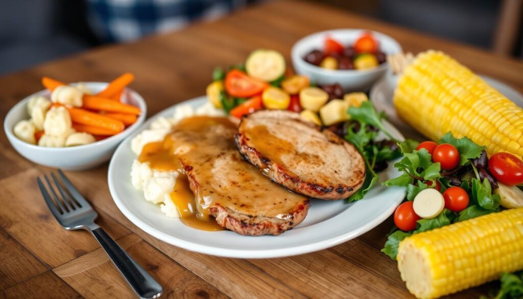 Pork chop sides