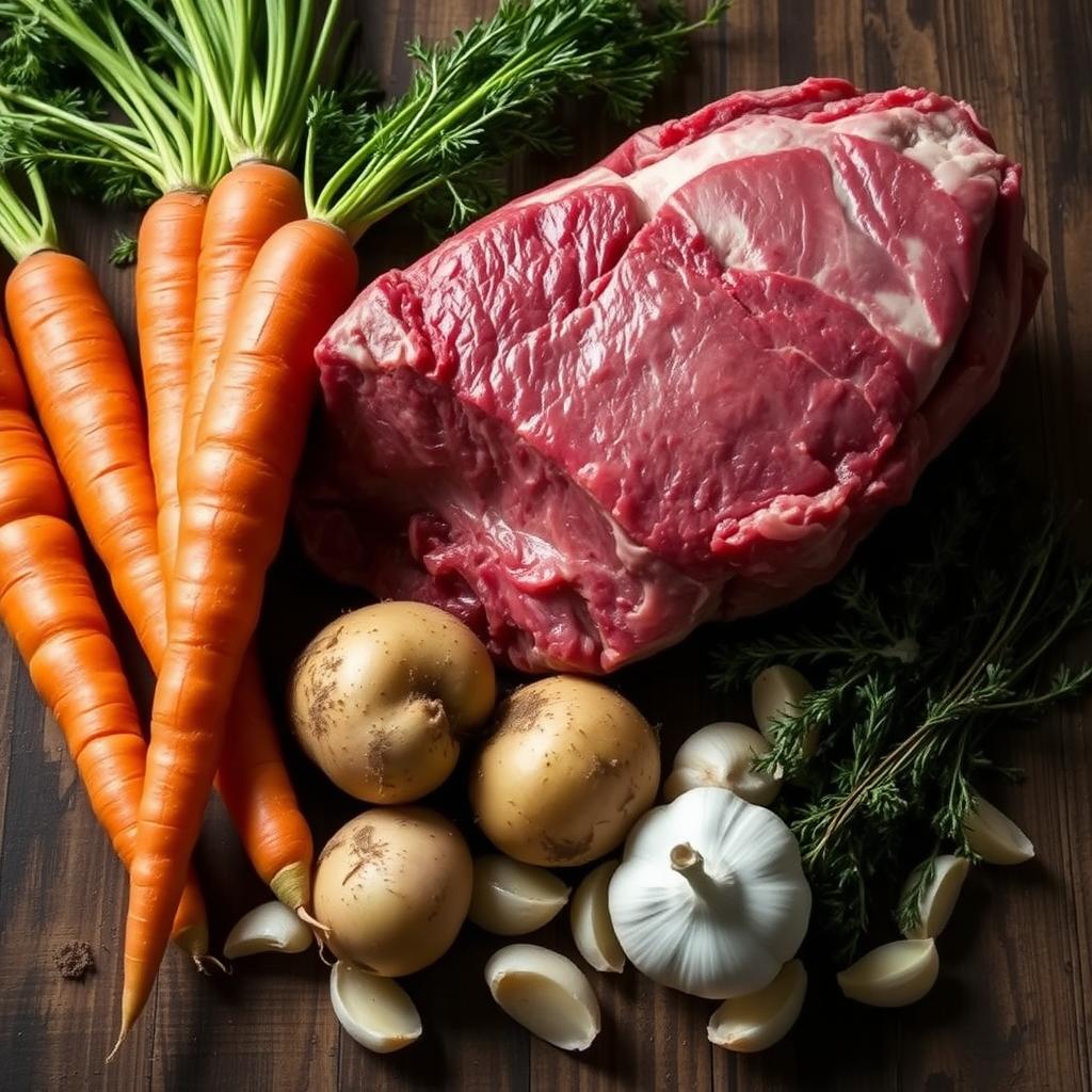 Pot Roast Ingredients