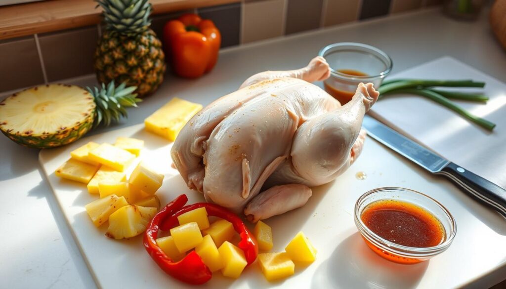 Preparing Chicken