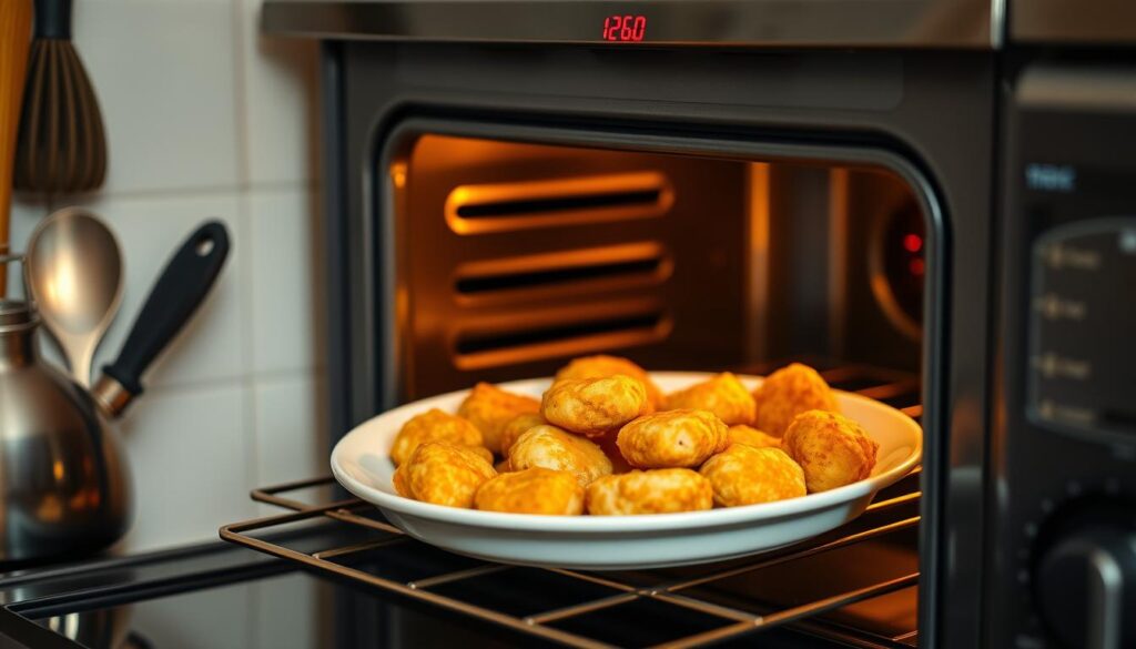 Reheating chicken nuggets