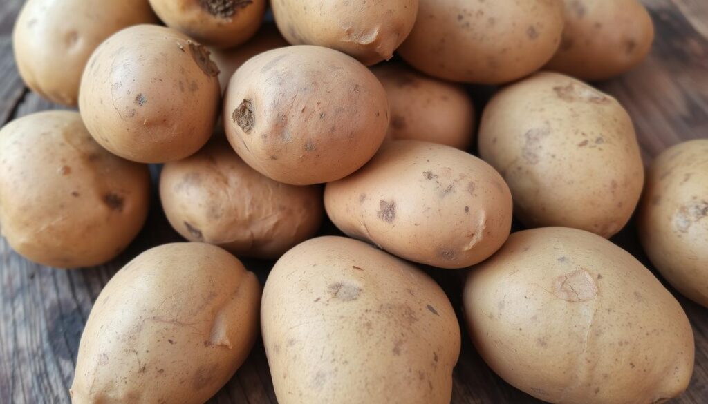Russet potatoes