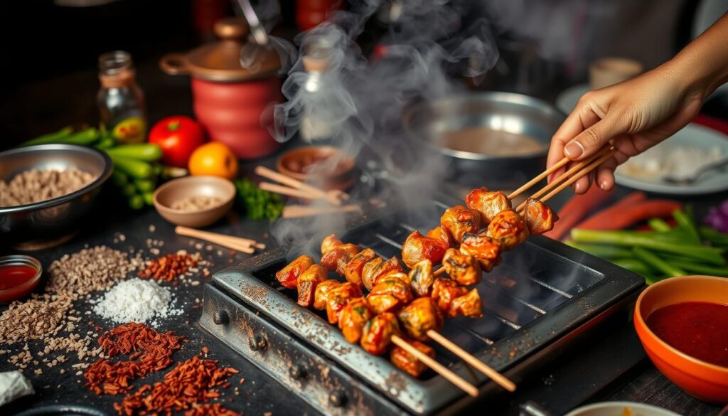 Satay cooking tips