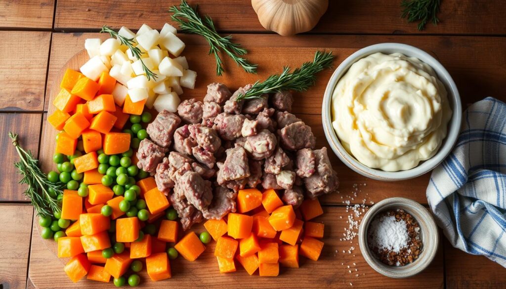 Shepherd's Pie Ingredients