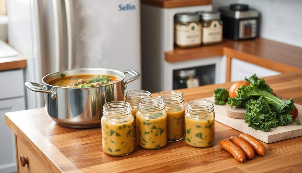 Soup storage