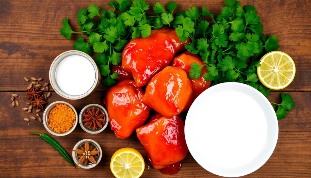 Tandoori Chicken Ingredients