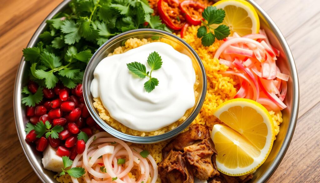 biryani garnishes