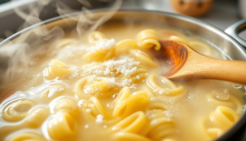 boiling pasta