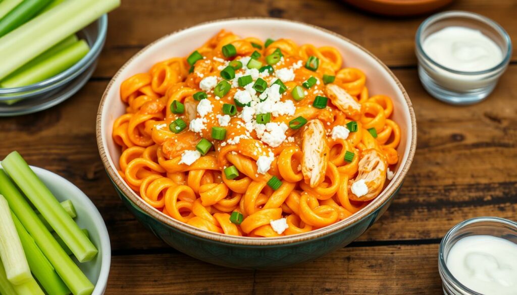buffalo chicken pasta recipe