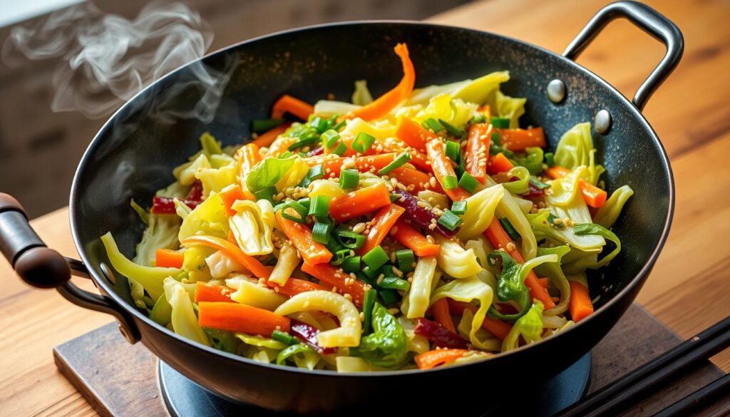 cabbage stir-fry