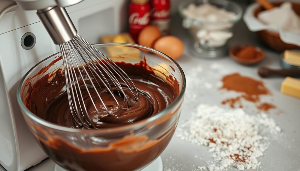 cake batter preparation