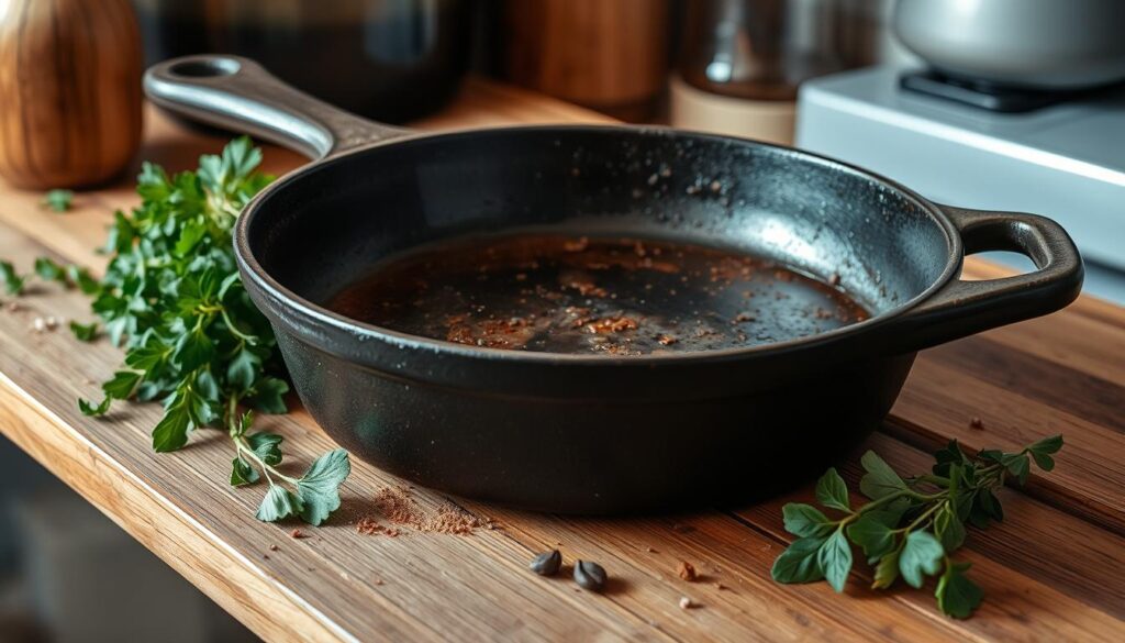 cast-iron skillet