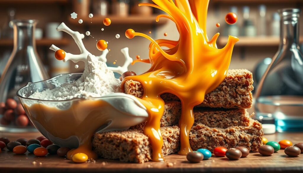 chemistry of baking in blondies