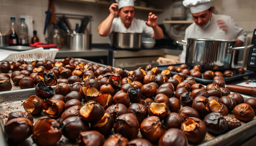 chestnut roasting errors