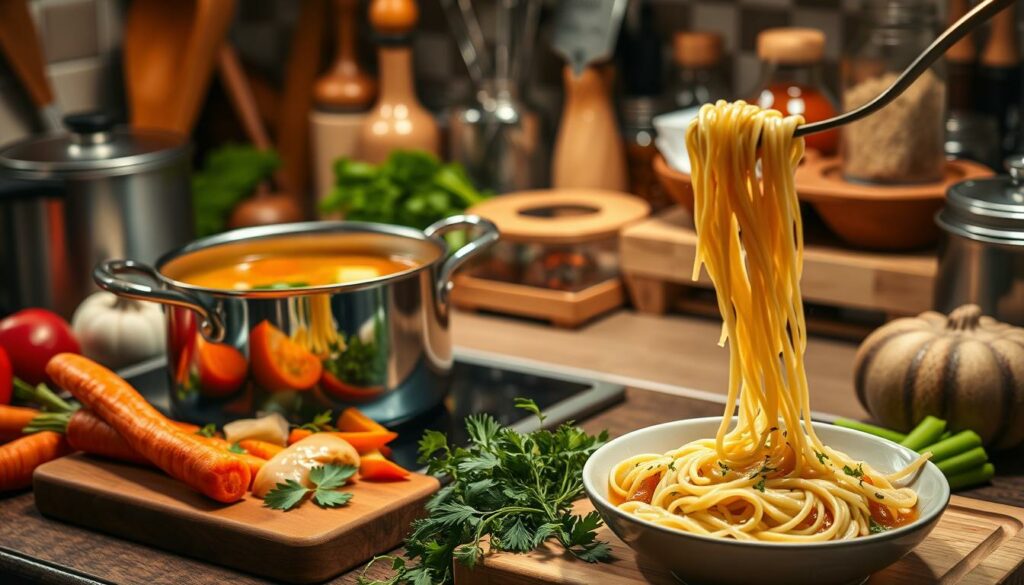 chicken and noodle cooking tips