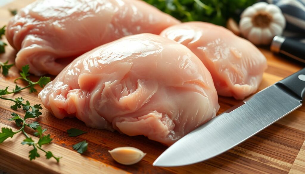 chicken breast preparation