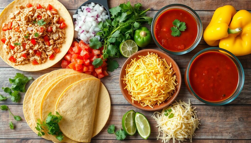 chicken enchiladas ingredients